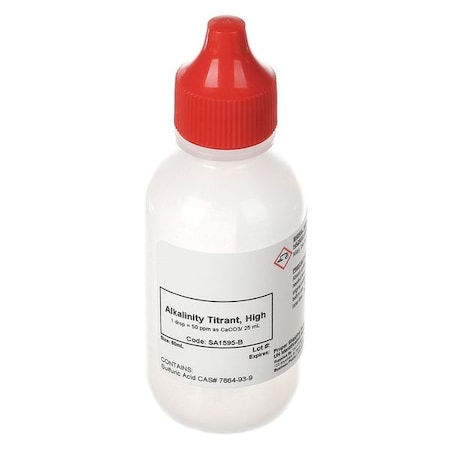 Alkalinity Titrant High, 60 mL MPN:SA1595-B