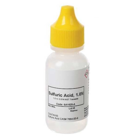 Sulfuric Acid, 1.0N, 30 mL MPN:SA1625-A