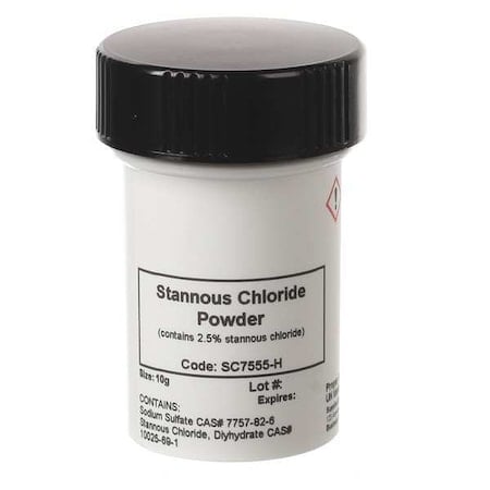 Stannous Chloride Powder, 2.5Prcnt, 10g MPN:SC7555-H