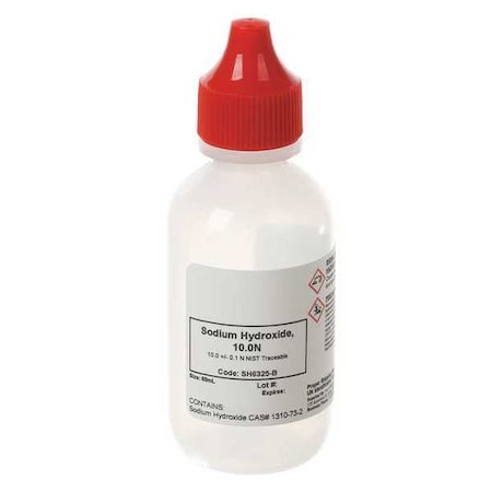 Refill, Sodium Hydroxide, 10.0N, 60 mL MPN:SH6325-B