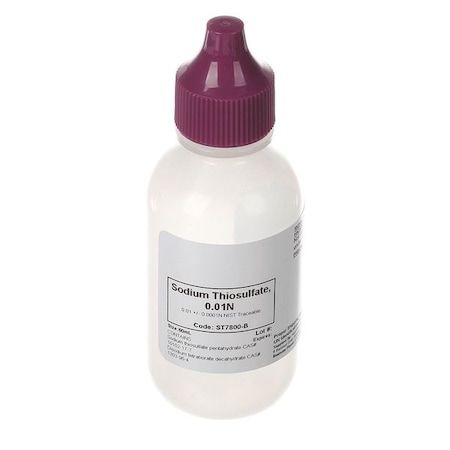 Sodium Thiosulfate, 0.01N, 60 mL MPN:ST7800-B