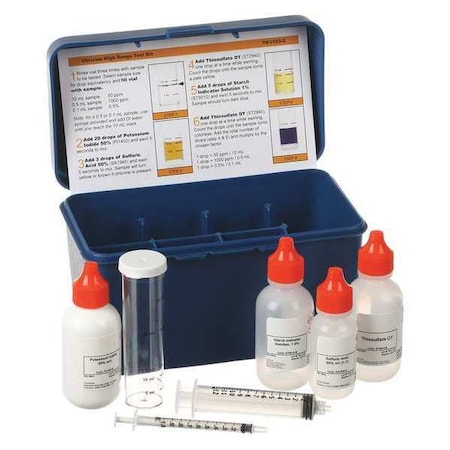 Chlorine High Range Kit, 1 Drop - 50ppm MPN:TK1123-Z
