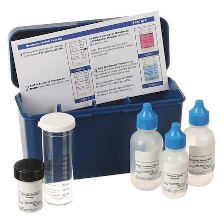 Hardness T Kit, 1 Drop - 0.5, 10 Ppm/25mL MPN:TK3012-Z