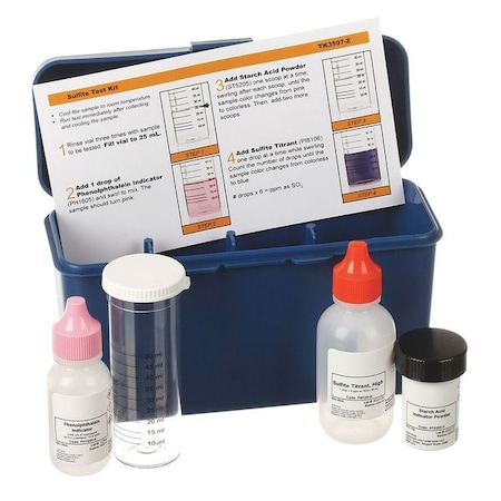 Sulfite T Kit, 1 Drop - 6 ppm As SO3/25mL MPN:TK3507-Z