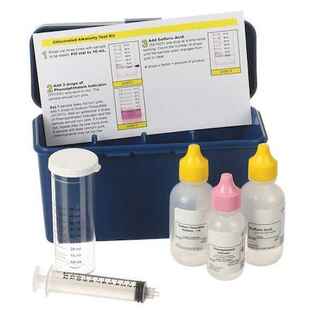 Chlorinated Alkalinity Kit, 1 drop- 40ppm MPN:TK5025-Z