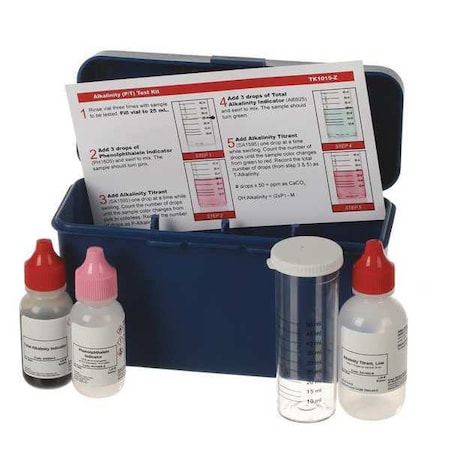 Alkalinity P/t Test Kit, 10 ppm/25 mL MPN:TK1018-Z