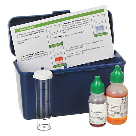 Nitrite Test Kit, 1 Drop -50 Ppm As NaNO2 MPN:TK3300-Z