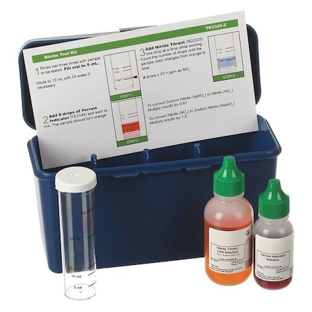 Nitrite Test Kit 1 Drop - 25 ppm As NO2 MPN:TK3325-Z