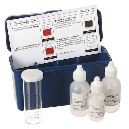 Test Kit, Iodine Teat Dip MPN:TK6051-Z