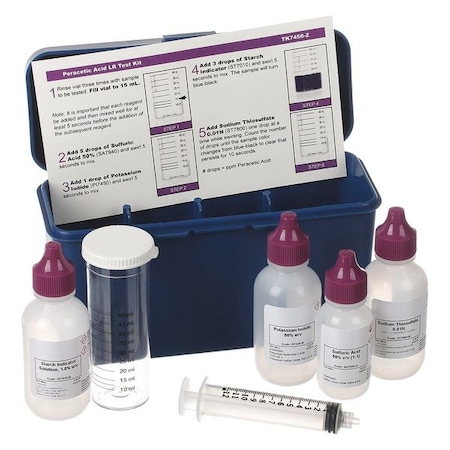 Peracetic Acid, T Kit, 1Drop - 0.5 Or 1ppm MPN:TK7450-Z
