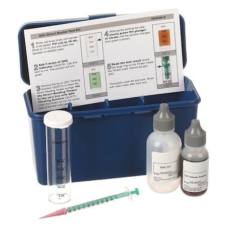 Quat Test Kit, Titrator Version MPN:TK9020-Z