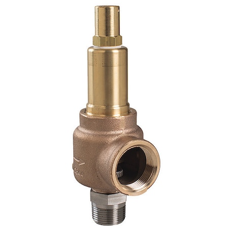 Safety Valve, 75 psi, 1 MNPTx1 FNPT Series MPN:741DG1M2J1-75