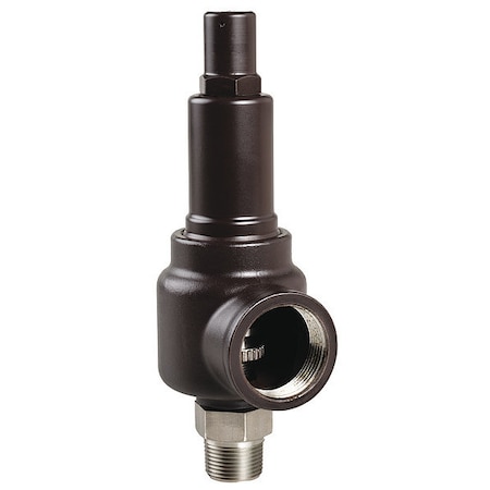 Sfty Vlv, 75 psi, 2 MNPTx2 1/2 FNPT Series MPN:742HJ1M2J1-75