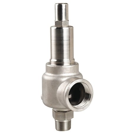 Sfty Vlv, 25 psi, 3/4 MNPT x 1 FNPT Series MPN:743EC1M2J1-25