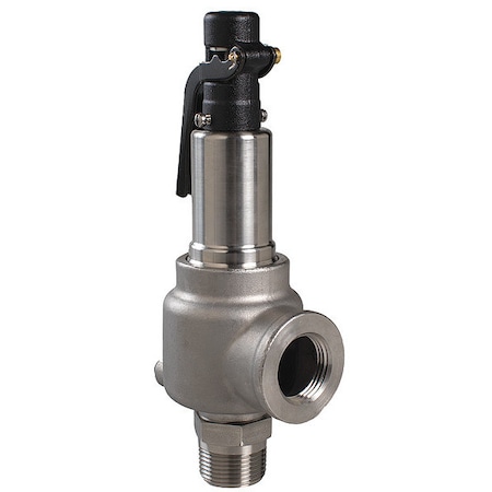 Sfty Vlv, 250 psi, 1 1/2 MNPTx2 FNPT Sries MPN:743GH1M1K1-250