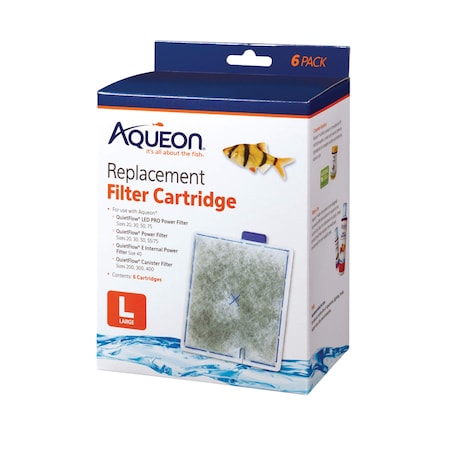 Replacment Filter Cartridges 6Pcs Large 5.2 MPN:100106088