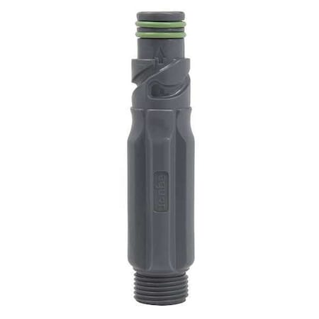 Hose Connector, Acetal Resin, Gray MPN:CN-S1-G