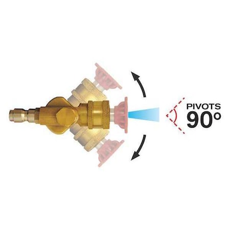 Connect Coupler, 4000 psi Max. Pressure MPN:AL-QC1/4PIVOT