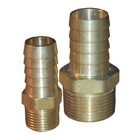 Hose Barb, 3/4Bx1/2M MPN:102-12-08
