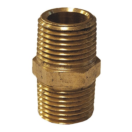 Hex Nipple, 1/2Mx1/2M MPN:3325-08-08