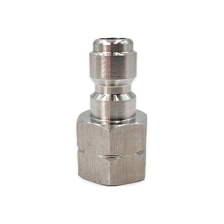 Quick-Connect Plug, SS, Max 4, 000 psi MPN:AL-PLUG1/4BSS