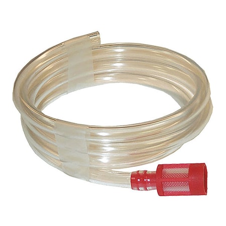 Detergent Hose, 6ft., w/Red Filter MPN:DETHOSE-FIL6