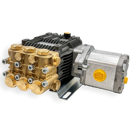 Pressure Plunger Pump, Forged Brass, Horizontal Hydraulic Drive, 4 gpm MPN:HYD-RK1520-PKG