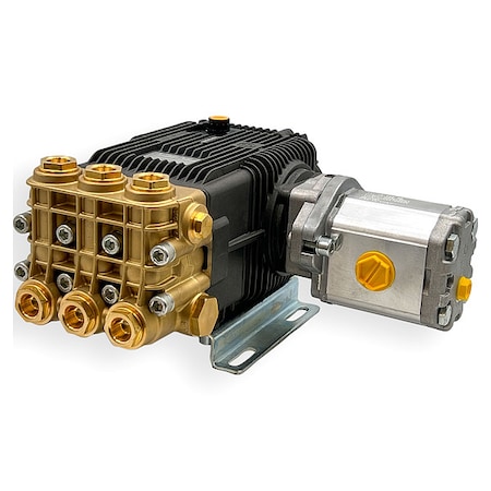 Pressure Plunger Pump, Hydraulic, FNPT, Horizontal Hydraulic Drive MPN:HYD-XW3010