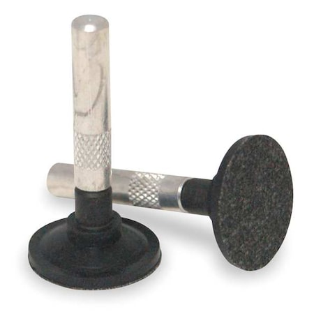 PSA Disc Backup Pad, 1in Dia, 1/4 in Shank MPN:1RWH1