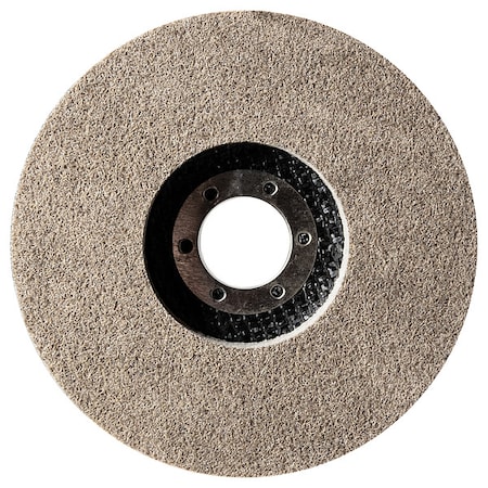 Non-Woven Depressed Center Discs, Type 27, 4 1/2 in Dia, 7/8 in Arbor Hole Size, Aluminum Oxide MPN:ZU4550F2162