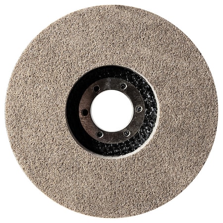 Non-Woven Depressed Center Discs, Type 27, 4 1/2 in Dia, 7/8 in Arbor Hole Size, Aluminum Oxide MPN:ZU4550F2182