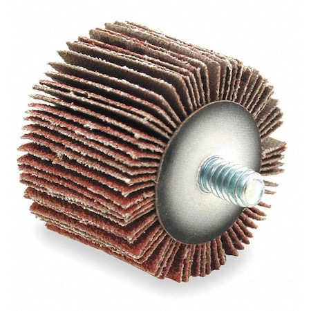 Flap Wheel, AO, 1x5/8x1/4-20 Shank, 120G MPN:12140