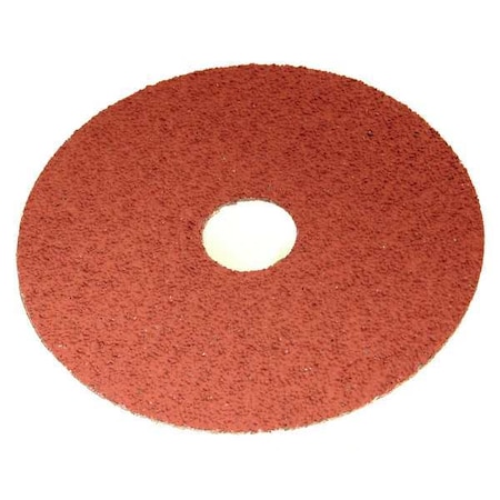 Resin Fiber Disc, No Hole, 4-1/2 in., PK25 MPN:37111K