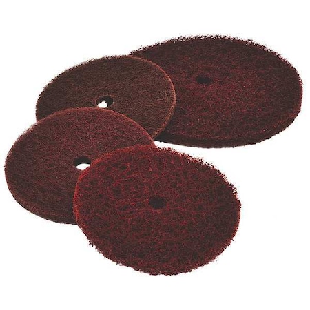 Finishing Disc, 6 in., Medium, AO, Maroon MPN:53136-1