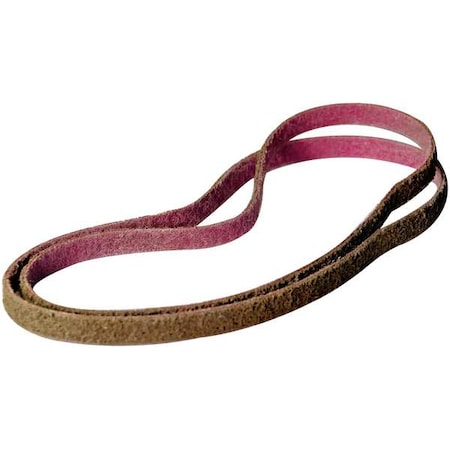 Sanding Belt, 1/2 in W, 18 in L, Non-Woven, Aluminum Oxide, Not Applicable Grit, Coarse, Z-WEB MPN:630050181