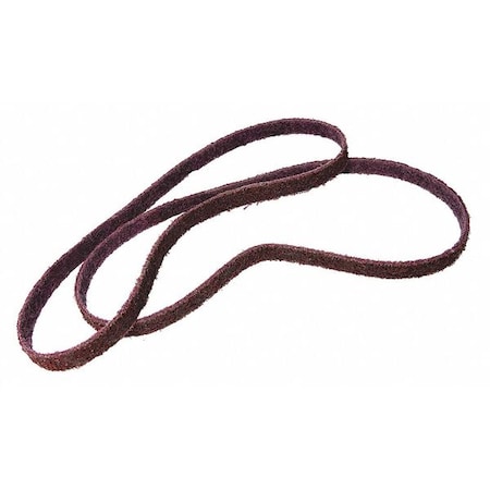 Sanding Belt, 3/4 in W, 18 in L, Non-Woven, Aluminum Oxide, Not Applicable Grit, Medium, Z-WEB MPN:630080182