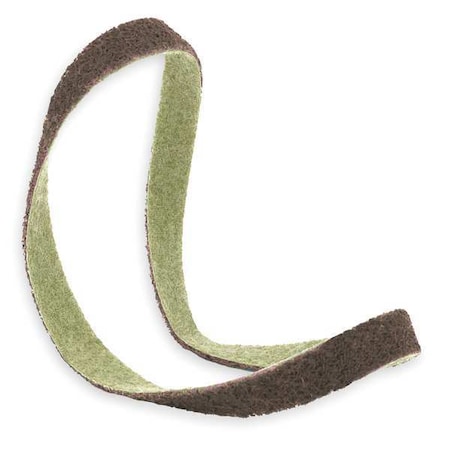 Sanding Belt, 3/4 in W, 20 1/2 in L, Non-Woven, Aluminum Oxide, Not Applicable Grit, Coarse, Z-WEB MPN:6300802051