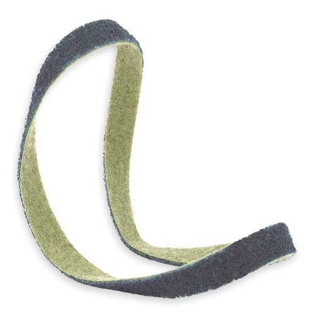 Sanding Belt, 3/4 in W, 20 1/2 in L, Non-Woven, Aluminum Oxide, Not Applicable Grit, Very Fine MPN:6300802053