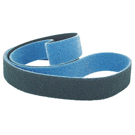Sanding Belt, 2 in W, 60 in L, Non-Woven, Aluminum Oxide, Not Applicable Grit, Very Fine, Z-WEB MPN:64020603