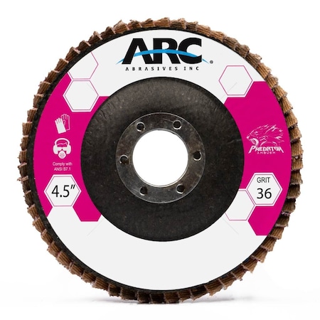 Flap Disc, Coated, Ceramic MPN:75-10823FF