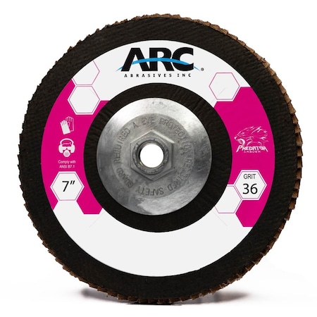 Flap Disc, Coated, Ceramic MPN:75-10853FF