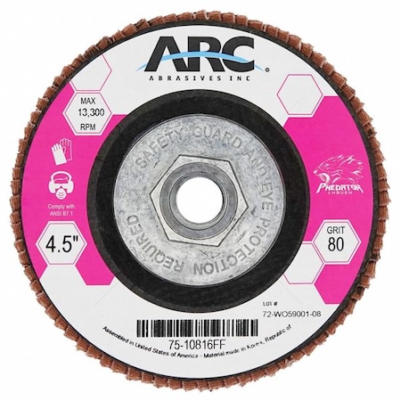 Flap Disc, Coated, Ceramic MPN:75-10856FF