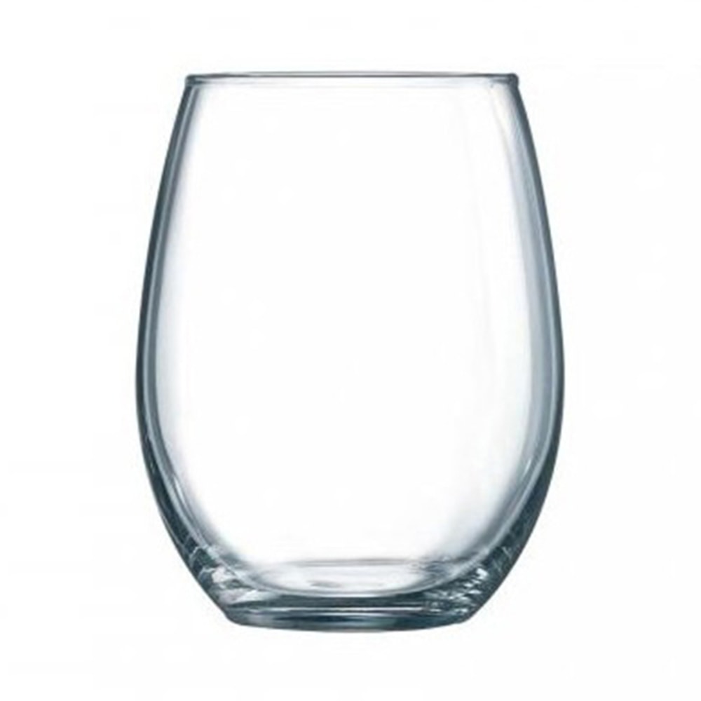 Cardinal Perfection Stemless Wine Glasses, 21 Oz, Clear, Pack Of 12 Glasses MPN:C8304