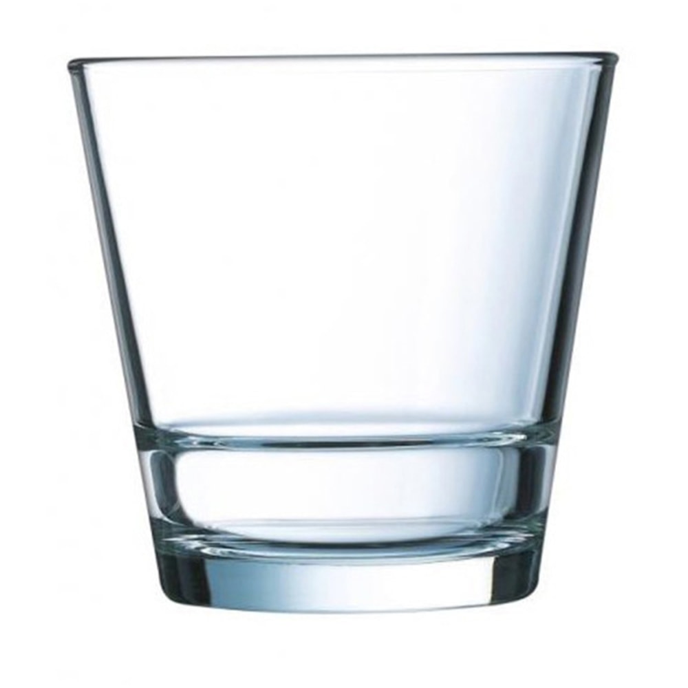 Cardinal Stack-Up Double Old Fashioned Glasses, 12 Oz, Clear, Pack Of 12 Glasses MPN:H5169