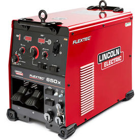 Lincoln Electric® Flextec 650X Multi-Process Welder w/ CrossLinc Technology 815A 50/60Hz Red K3425-1