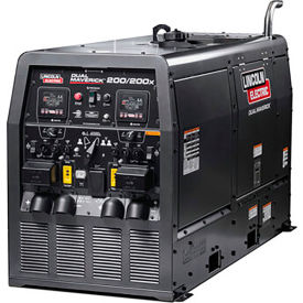 Lincoln Electric® Dual Maverick® 200/200X Kubota Multi-Process Welder 335A 60 Hz Gray K4382-1