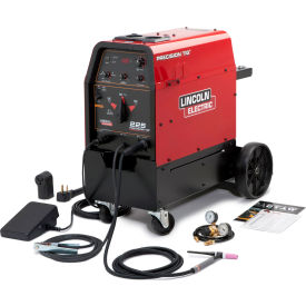 Lincoln Electric® Precision TIG® Ready-Pak 225 TIG Welder w/ Cart 5-230A 60Hz 208/230V K2535-2