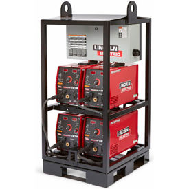 Lincoln Electric® Invertec® V276 4-Pack Rack 20-275A 208/230/380/415/460/575V K4869-1