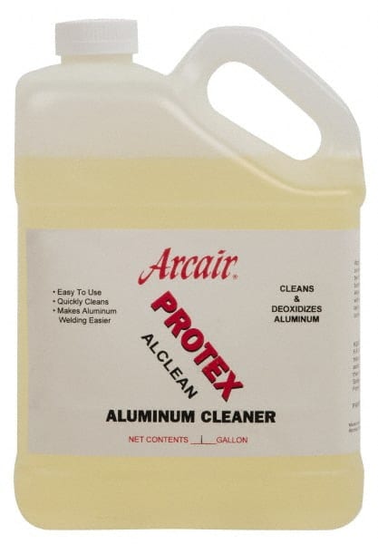 Welding Build-Up Cleaners; Cleaner Type: Protex Alclean Aluminum Cleaner; Container Type: Jug; Capacity: 1gal-(US) (Inch); UNSPSC Code: 23271800 MPN:57014000-1GAL