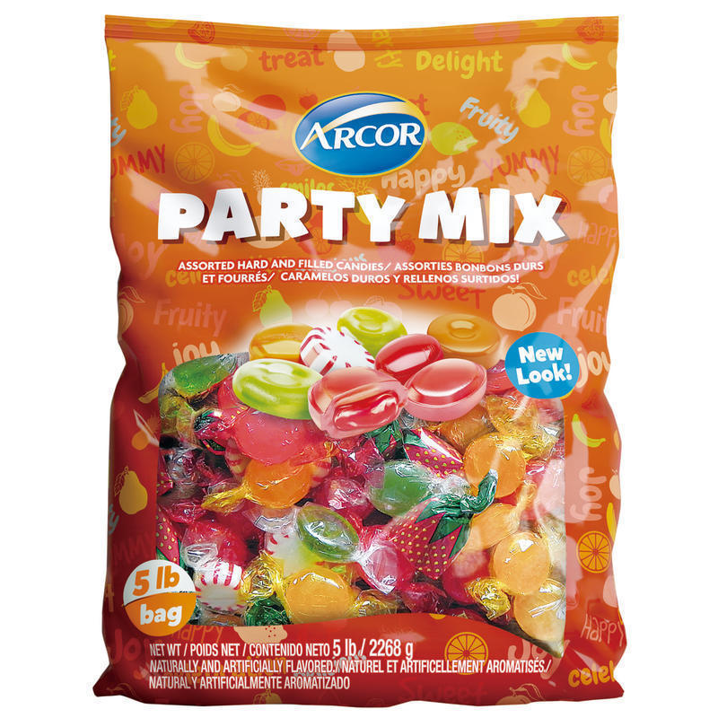 Arcor Assorted Candies, Hard Candy, 5-Lb Bag MPN:31361